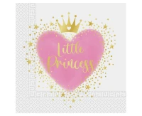 Serwetki papierowe My little Princess FSC, 33x33 cm, 20 szt.