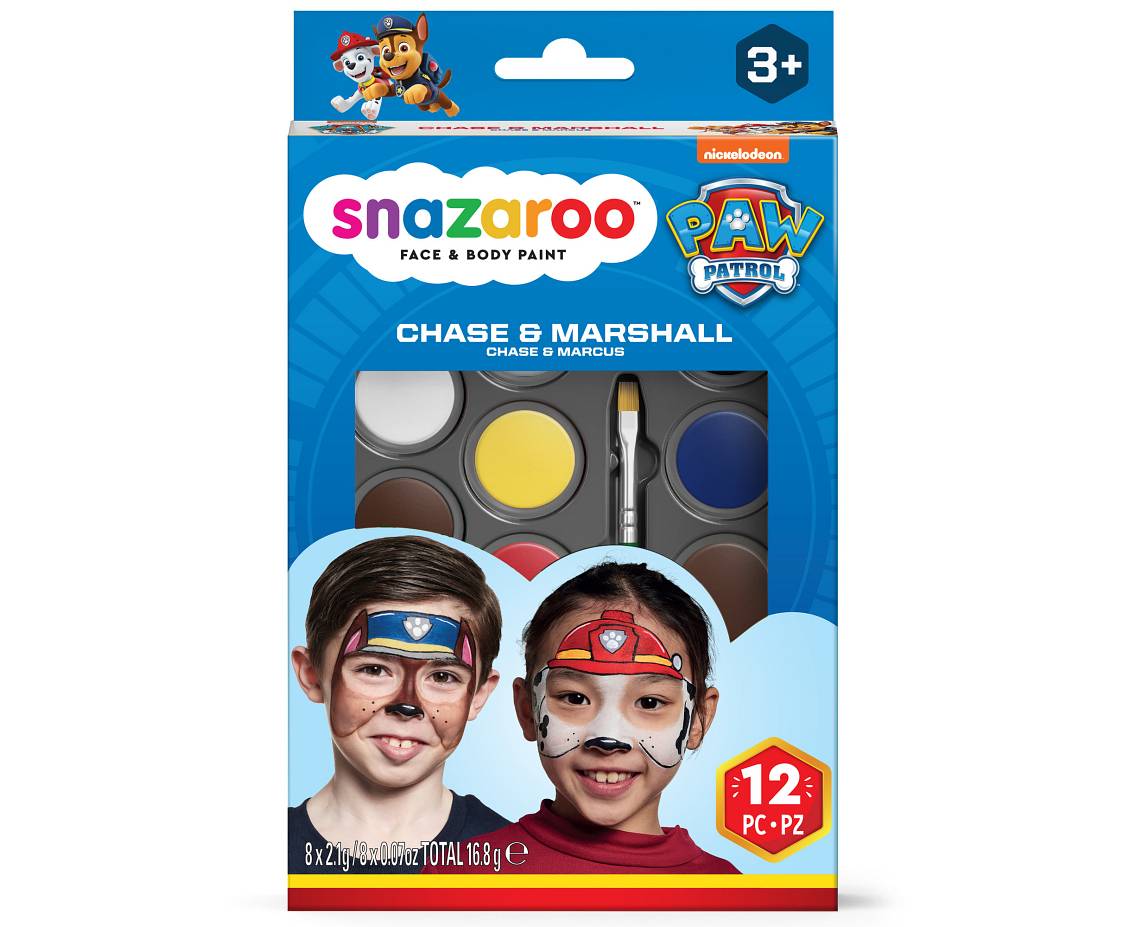 SN Zestaw do malowania twarzy PSI PATROL CHASE & MARSHALL 172199