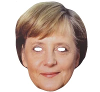 Maska papierowa "Angela Merkel"