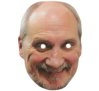 Maska papierowa "Antoni Macierewicz"
