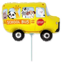 Balon foliowy 14" FX - School Bus, niepakowany