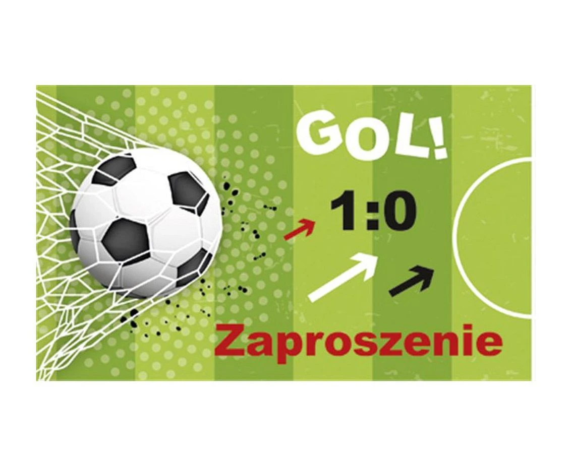 Zaproszenie Z 160x95 Dziecięce - Chłopiec, 10 szt.