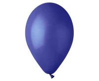 Balony Gemar 10", pastel premium granatowe, 10szt. KK