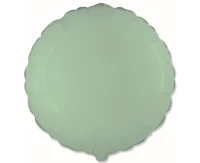 Balon foliowy 18" FX - Okrągły (matowy Mint) KK