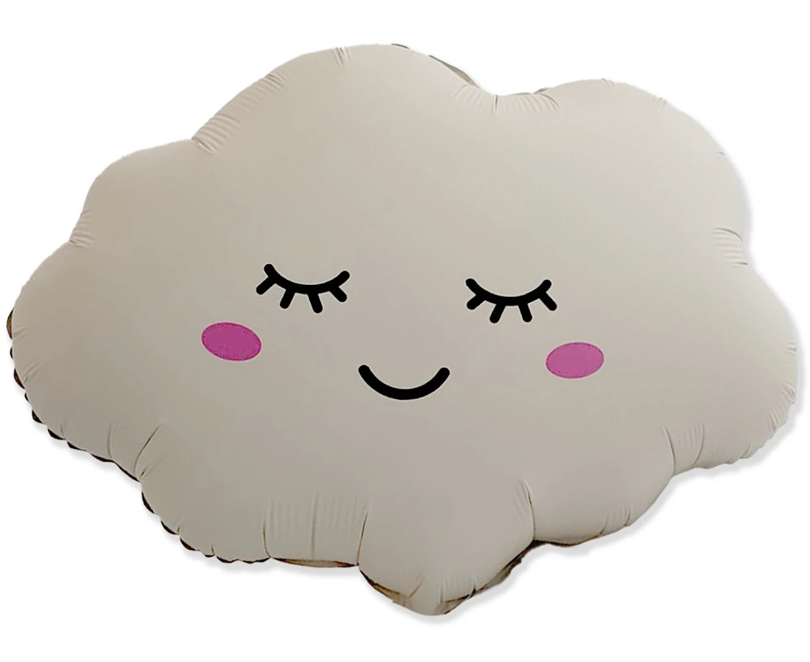 Balon foliowy 24" FX - Chmurka (matowa Creamy Latte) KK