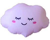 Balon foliowy 24" FX - Chmurka (matowa Pink) KK