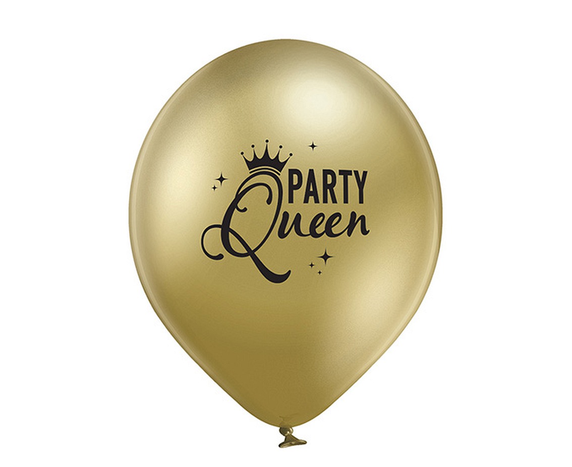 Balony Belbal 12", D11, party king, 6szt.