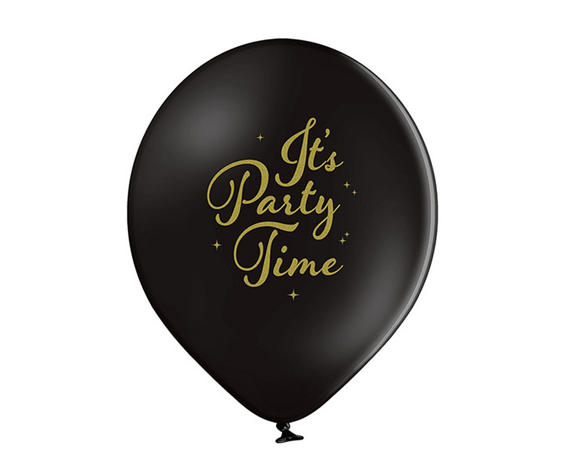 Balony Belbal 12", D11, party king, 6szt.