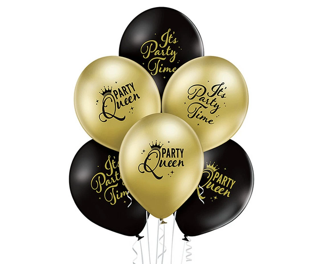 Balony Belbal 12", D11, party queen, 6szt.