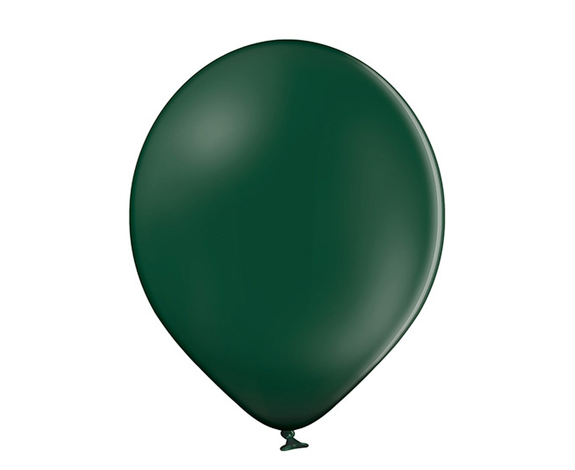 Balony Belbal 12", B105-411, (pastel dark green) pastel ciemne zielone, 100szt.