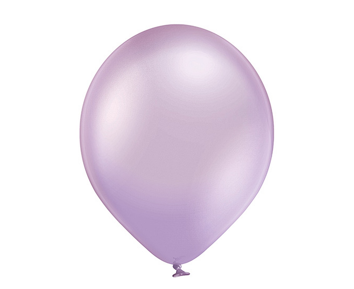 Balony Belbal 12", B105-612, (glossy light purple) glossy jasnofioletowe, 100szt.