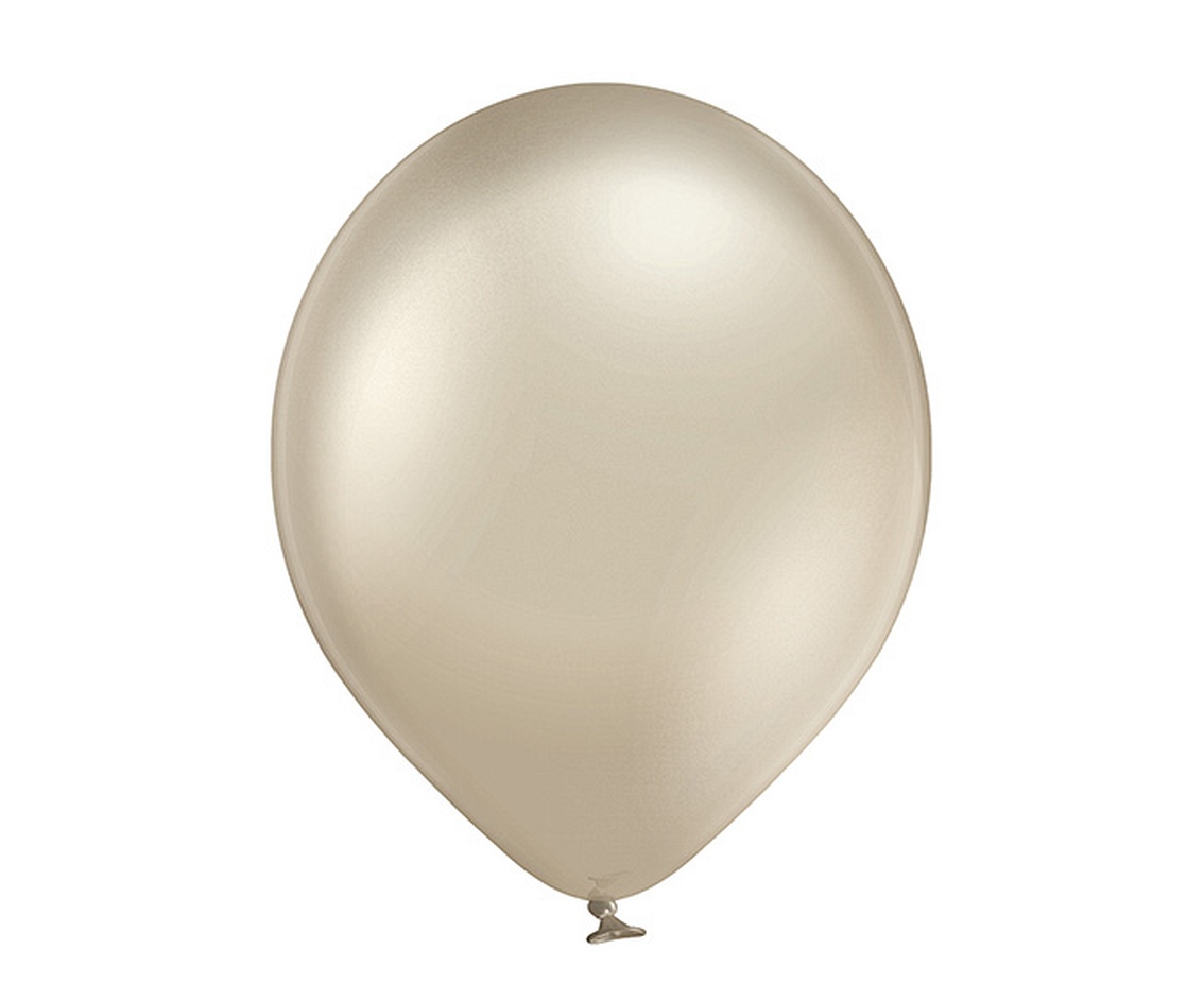 Balony Belbal 12", B105-611, (glossy light almond) glossy jasnomigdałowe, 100szt.