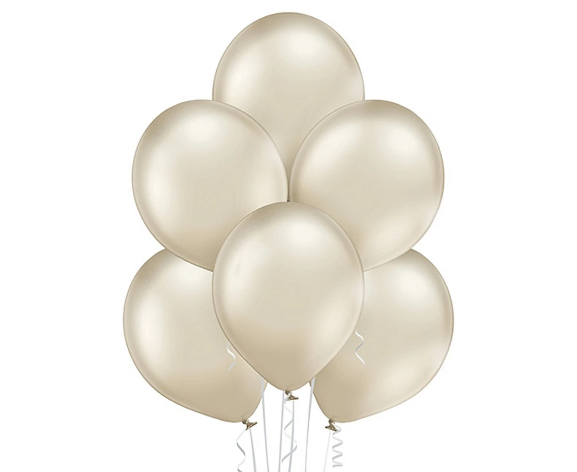 Balony Belbal 12", B105-611, (glossy light almond) glossy jasnomigdałowe, 100szt.