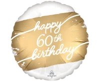 Balon foliowy 18" SHP -  Golden age 60 KK