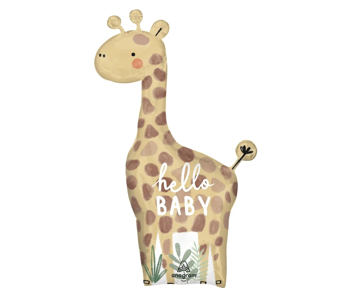 Balon foliowy helowy Soft jungle baby KK