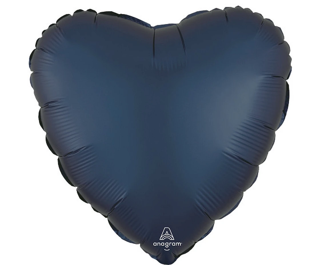 Balon foliowy 18" serce True navy KK