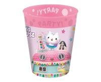 Kubeczki wielokrotnego użytku Gabby Dollhouse,  250 ml, 4 szt.