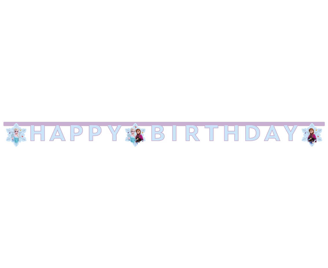 Baner Happy Birthday Frozen