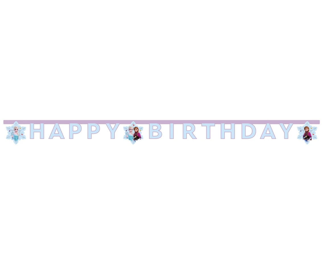 Baner Happy Birthday Frozen KK