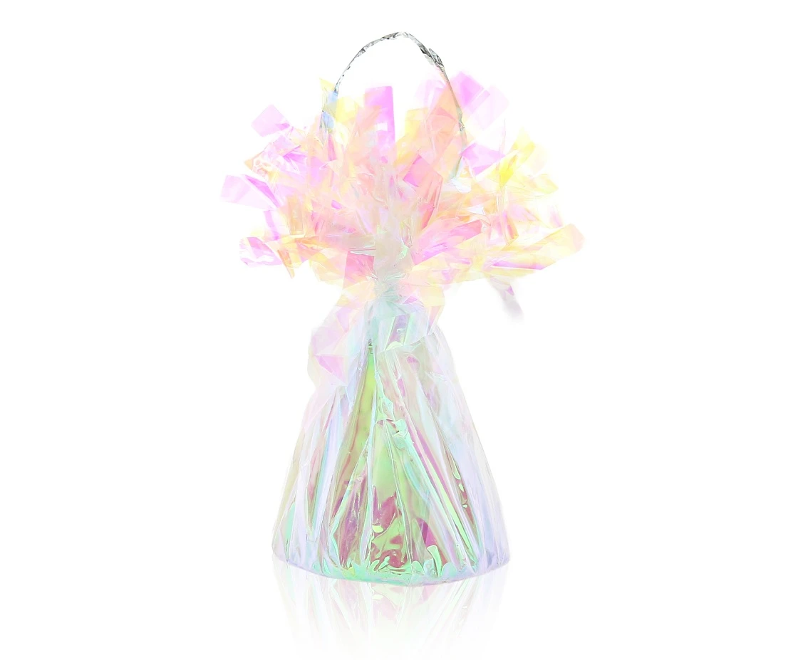 Ciężarek foliowy do balonów z helem, iridescent, 170 g/ 1 szt.